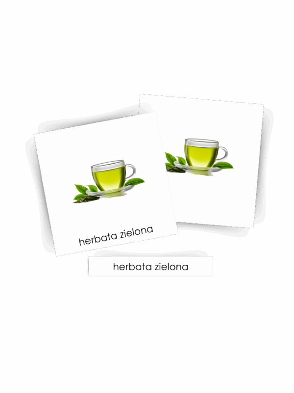KARTY TRÓJDZIELNE MONTESSORI HERBATY