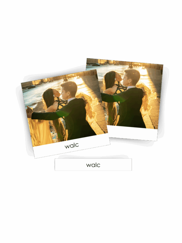 KARTY TRÓJDZIELNE MONTESSORI STYLE TAŃCA