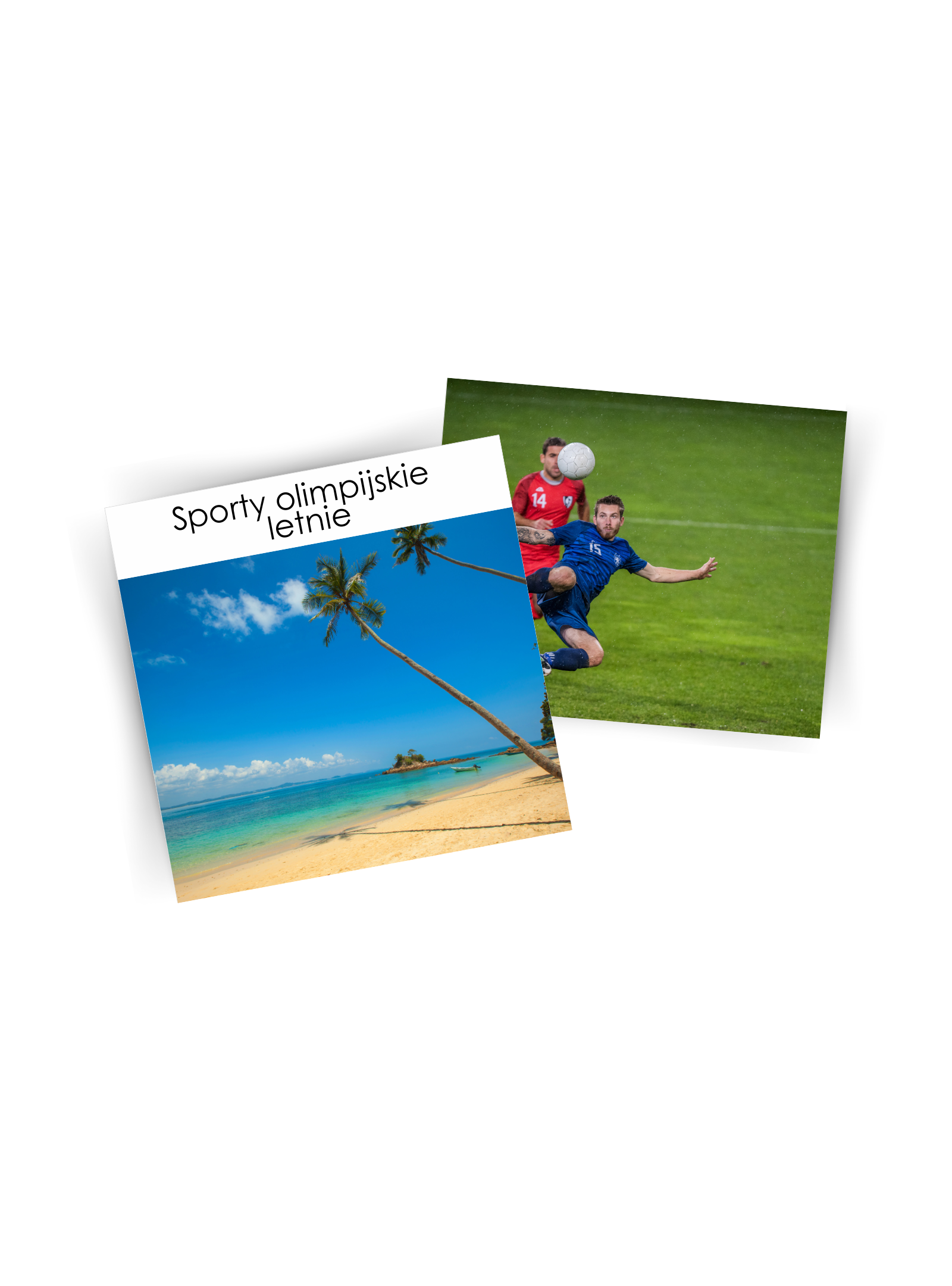 Mockup - sporty olimpijskie zimowe i letnie