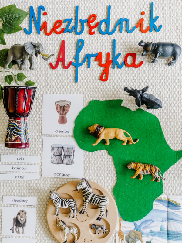 NIEZBĘDNIK EDUKACYJNY MONTESSORI AFRYKA